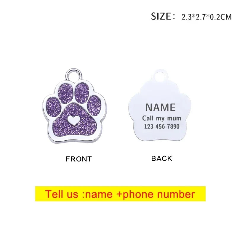 PawPrints Deluxe ID Tag