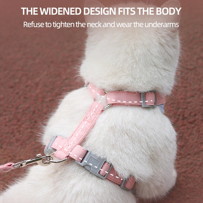 PetChic: Fashion Harness and Leash Set for Small Dogs and Cats